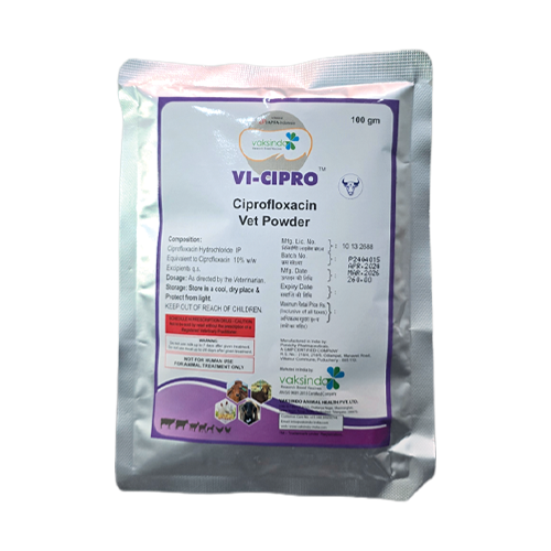 VI-CIPRO Ciprofloxacin 10% Oral Powder